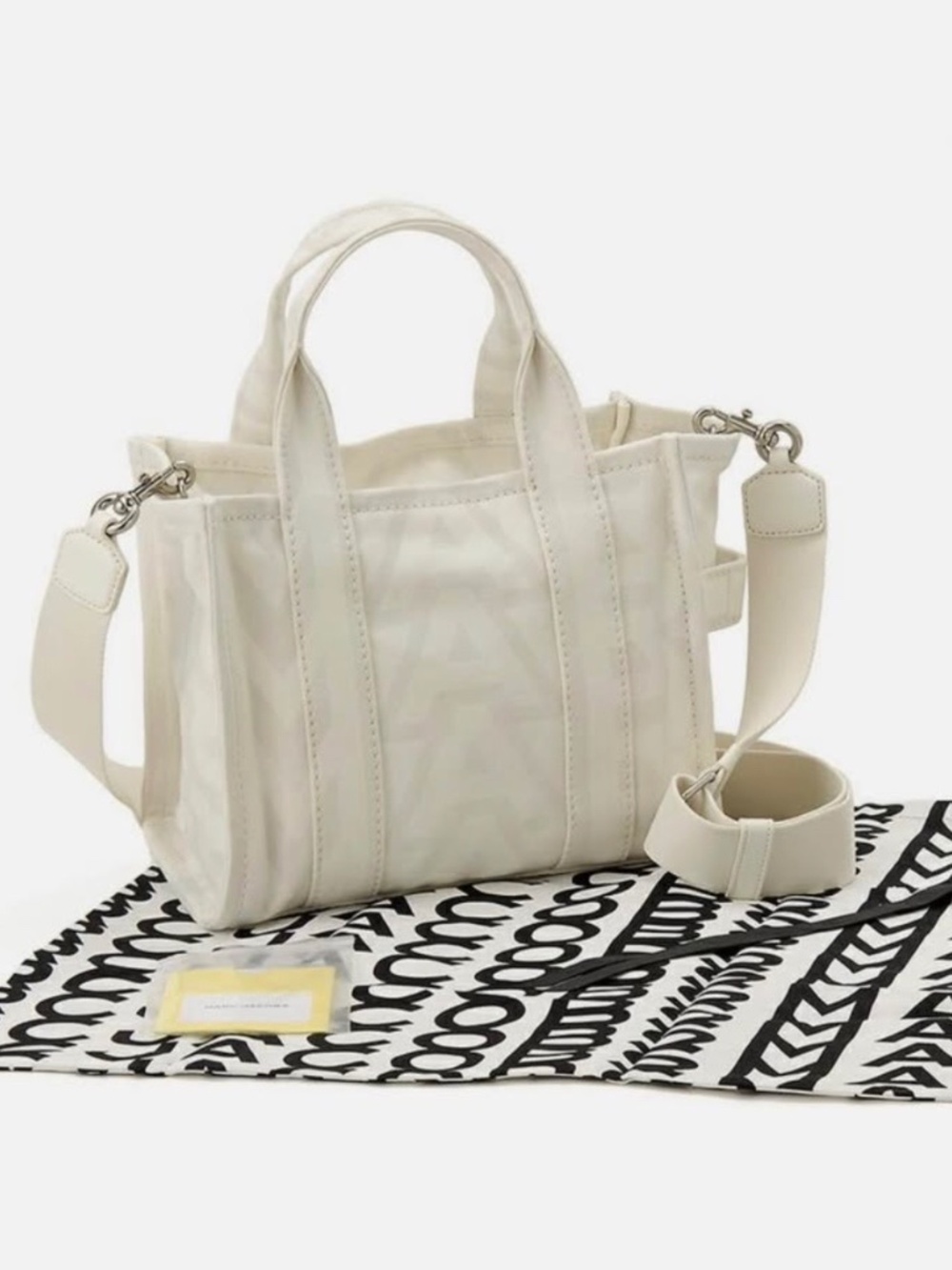 MARC JACOBS The Outline Monogram Small Tote Bag